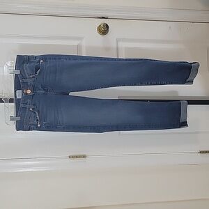 Hudson Ginny Straight Ankle Jean with Cuff - Size 26